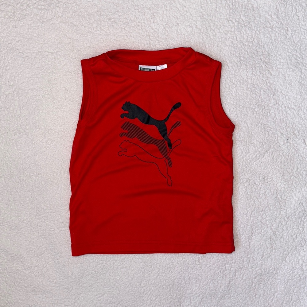 Red 12m PUMA tank top